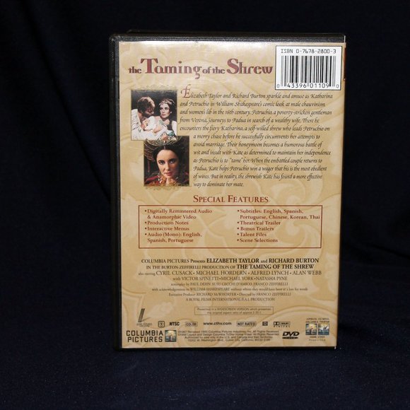 The Taming of the Shrew DVD - Picture 2 of 6